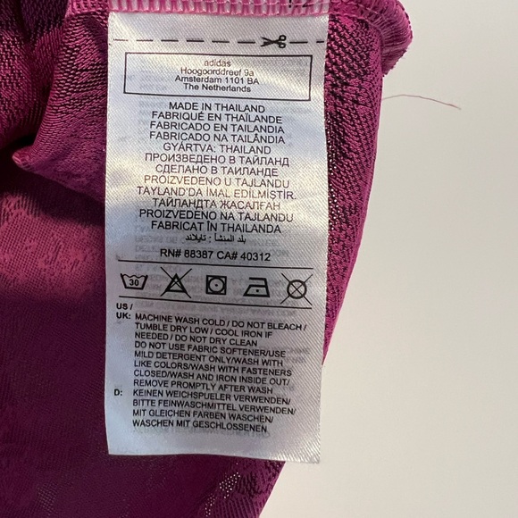 Women’s Adidas Short Sleeve Golf Shirt - Picture 6 of 6